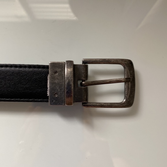 Reversible black and camouflage Belt - faux leather - Picture 7 of 9